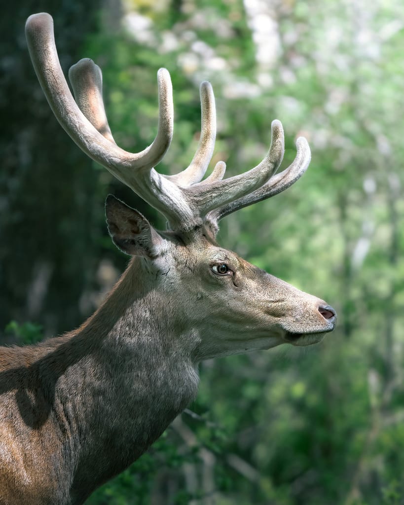 Deer Shedding Velvet